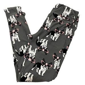LulaRoe Leggings French Bulldog